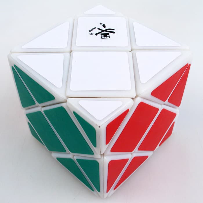 DaYan Dino F-Skewb Cube - White image 4