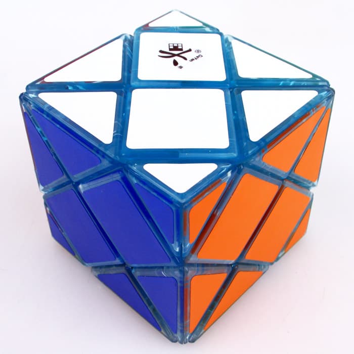 DaYan Dino F-Skewb Cube - Trans.blue image 6