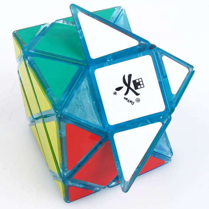 DaYan Dino F-Skewb Cube - Trans.blue image 8