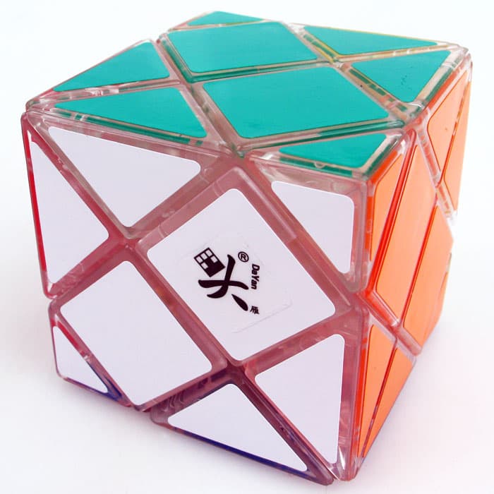 DaYan Dino F-Skewb Cube - Transparent image 6