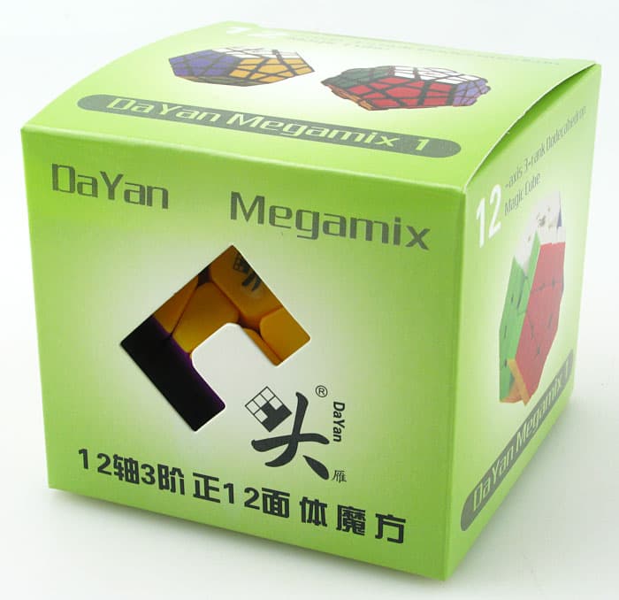 DaYan Megaminx I - stickerless black image 3