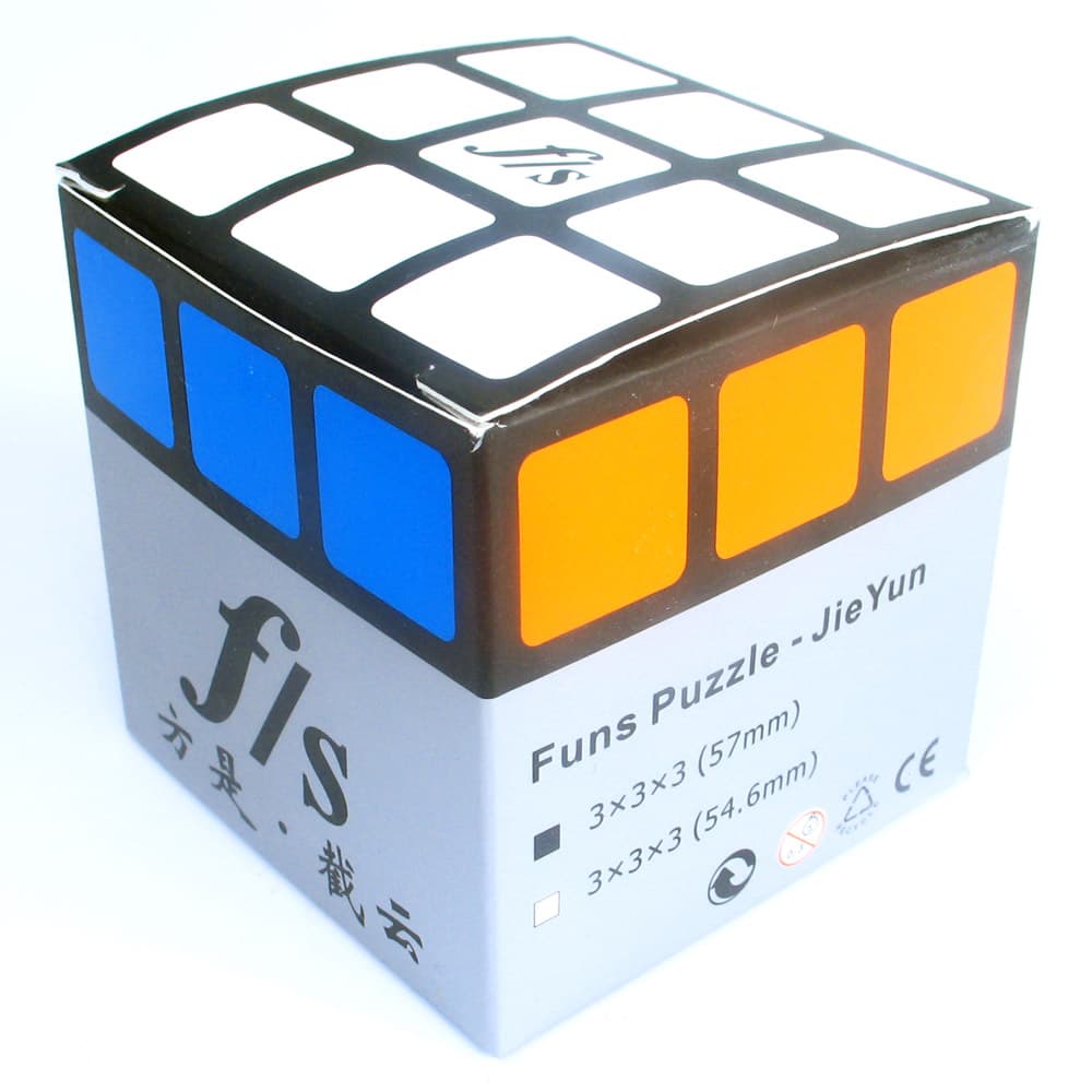 FangShi JieYun 3x3x3(57mm) - Black image 10