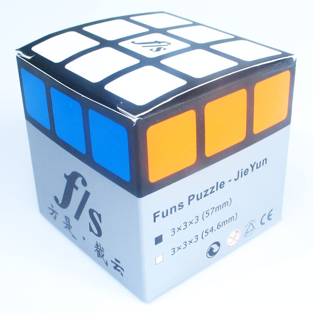 FangShi JieYun 3x3x3(57mm) - Black image 13