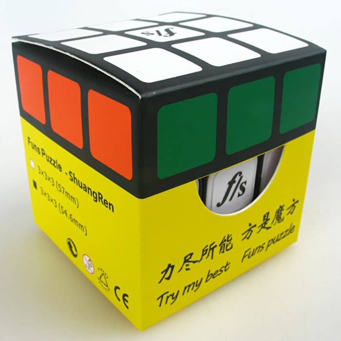 FangShi mini ShuangRen - black body with white caps image 4