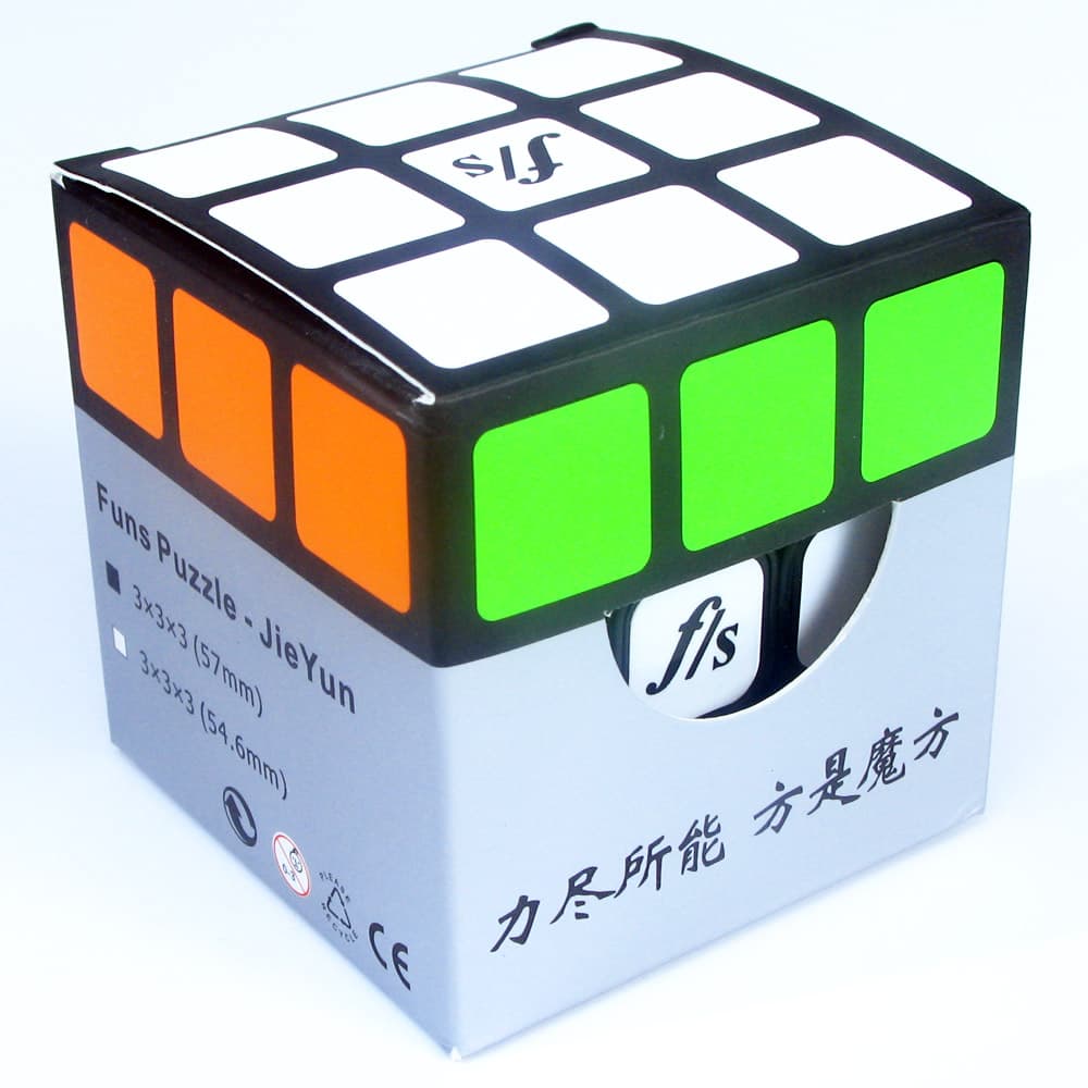 FangShi mini JieYun 3x3x3(54.6mm) - Black image 14