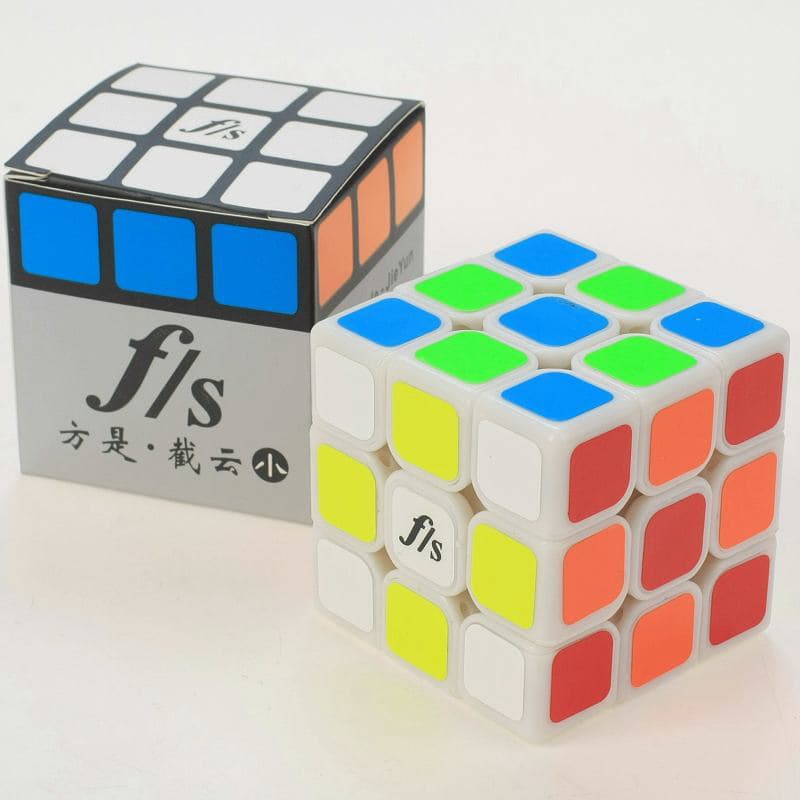 FangShi mini JieYun 3x3x3(54.6mm) - White image 4