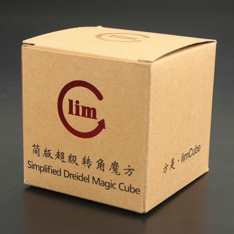 Funs LimCube Cut-Version Dreidel 3x3x3 - Pink image 4