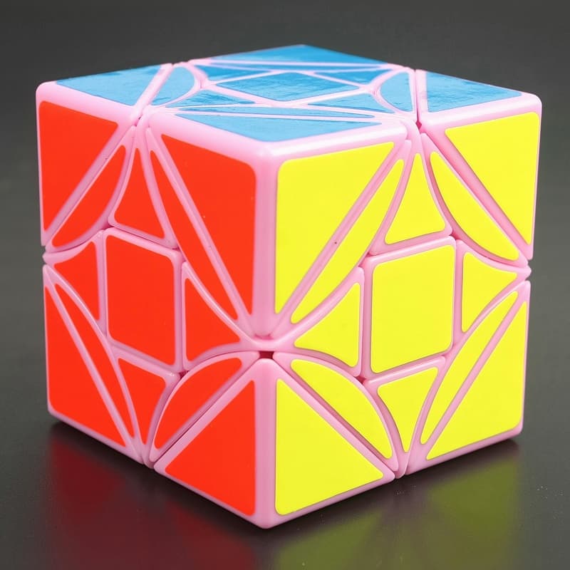 Funs LimCube Cut-Version Dreidel 3x3x3 - Pink image 7