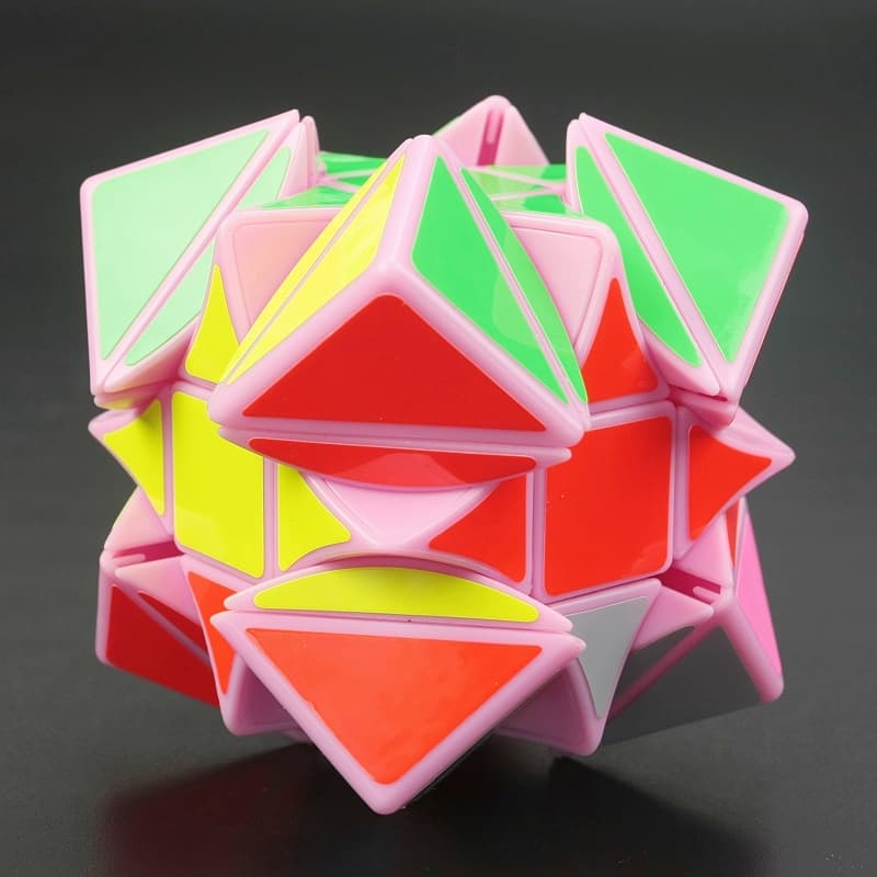 Funs LimCube Cut-Version Dreidel 3x3x3 - Pink image 9