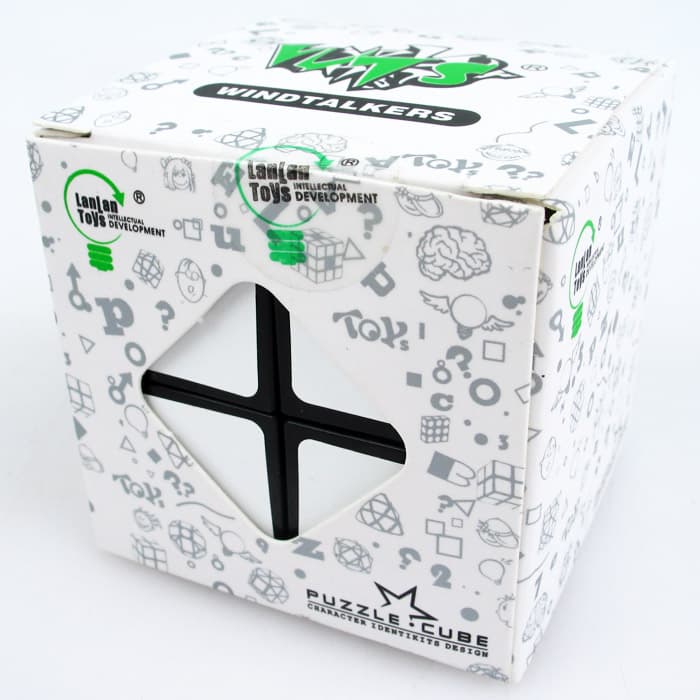 Lanlan Corner-cutted Helicopter Cube - Black image 3