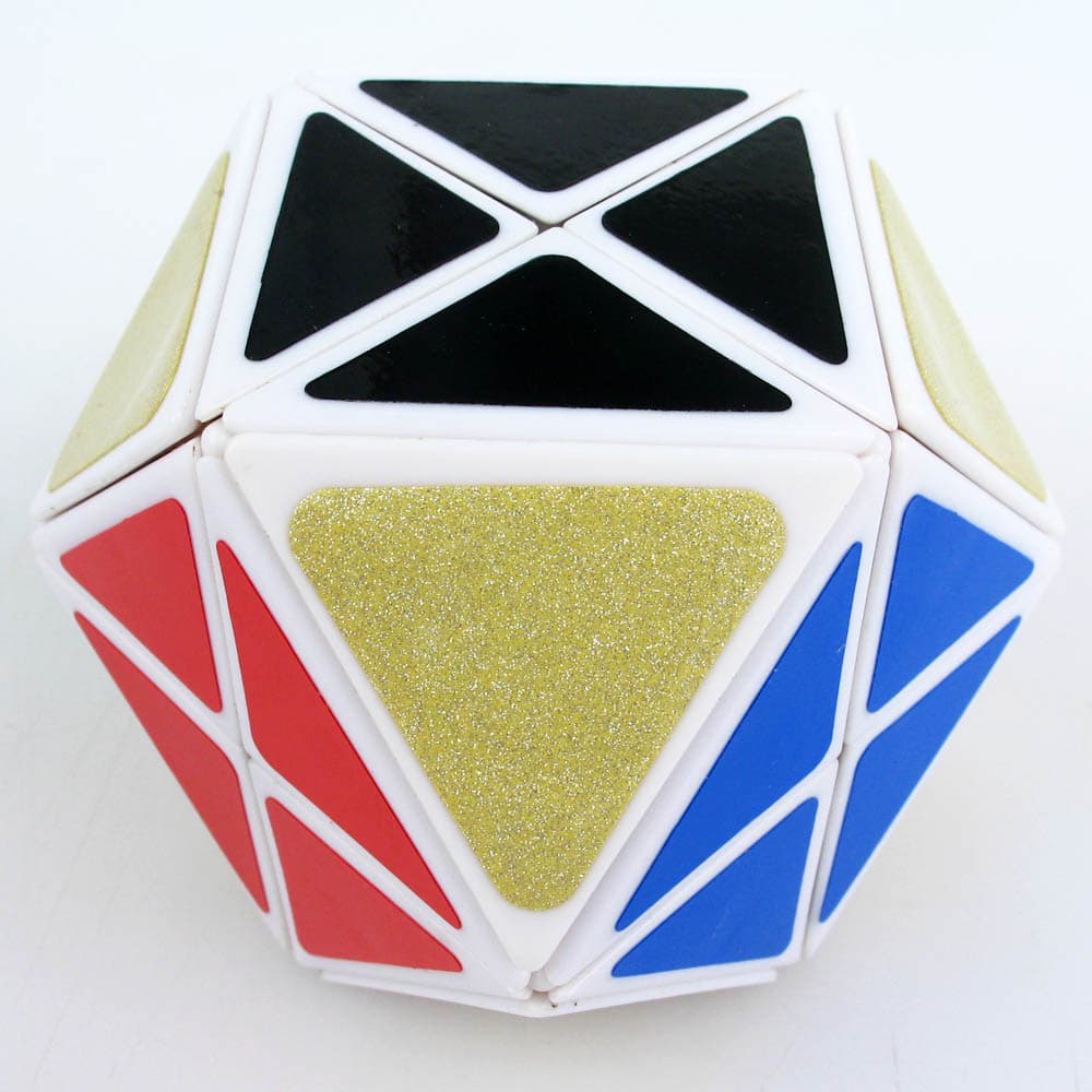 Lanlan Corner-cutted Helicopter Cube - White image 5