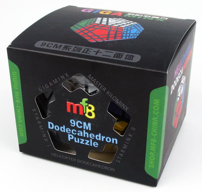 MF8 big Megaminx (9cm) - Black image 3