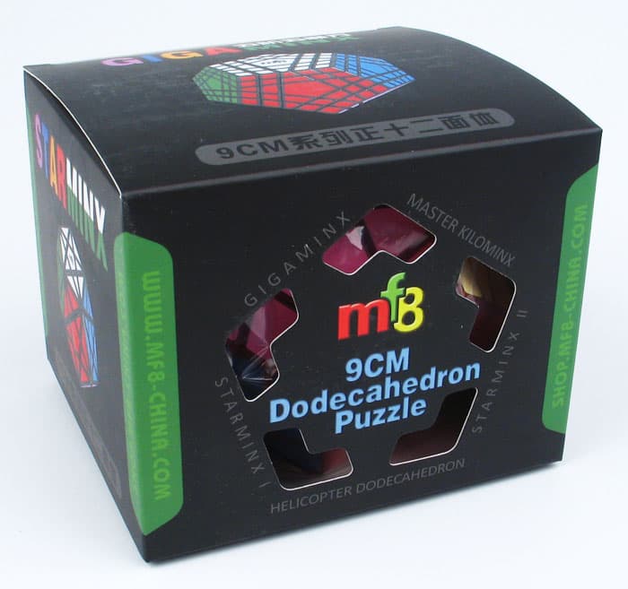 MF8 big Megaminx (9cm) - Black image 4