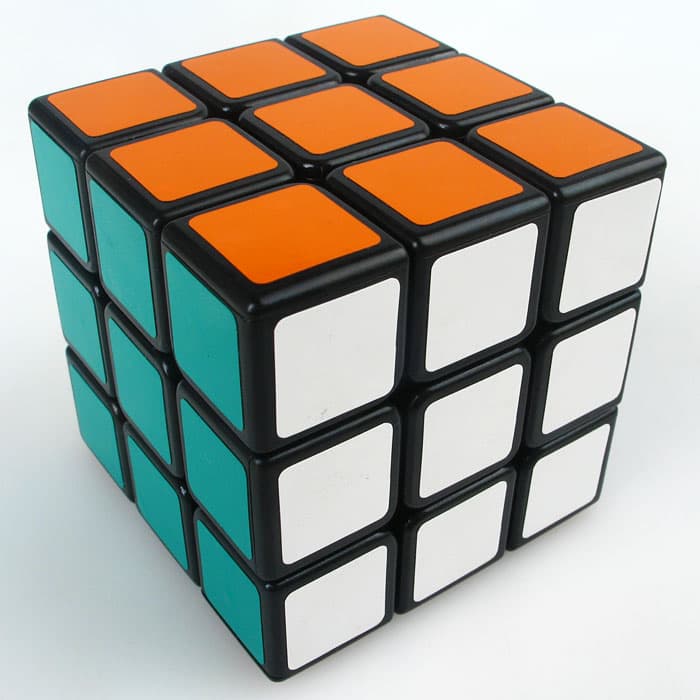 ShengShou 3x3x3 Aurora-Jiguang - Black image 5