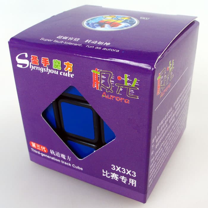 ShengShou 3x3x3 Aurora-Jiguang - Black image 13