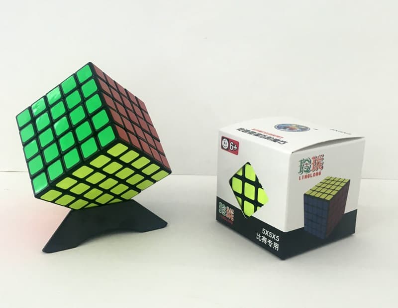 ShengShou 5x5x5 Linglong - Black image 4