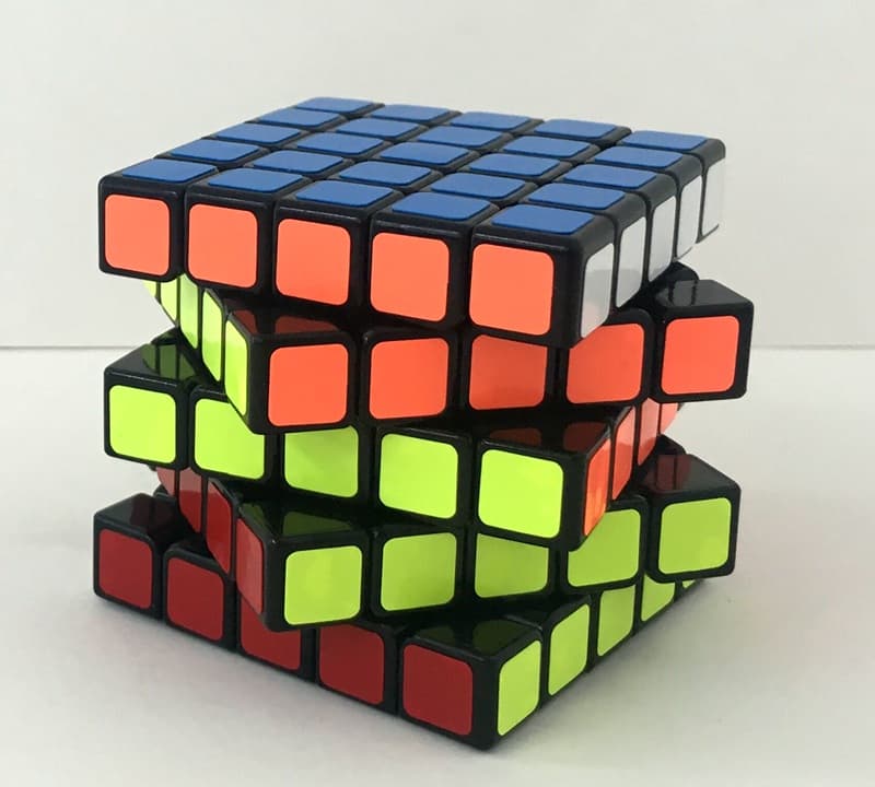 ShengShou 5x5x5 Linglong - Black image 10