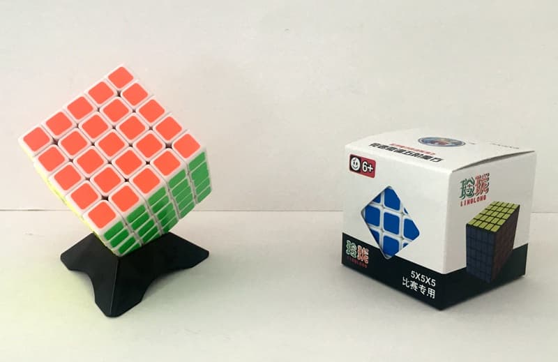 ShengShou 5x5x5 Linglong - White image 4