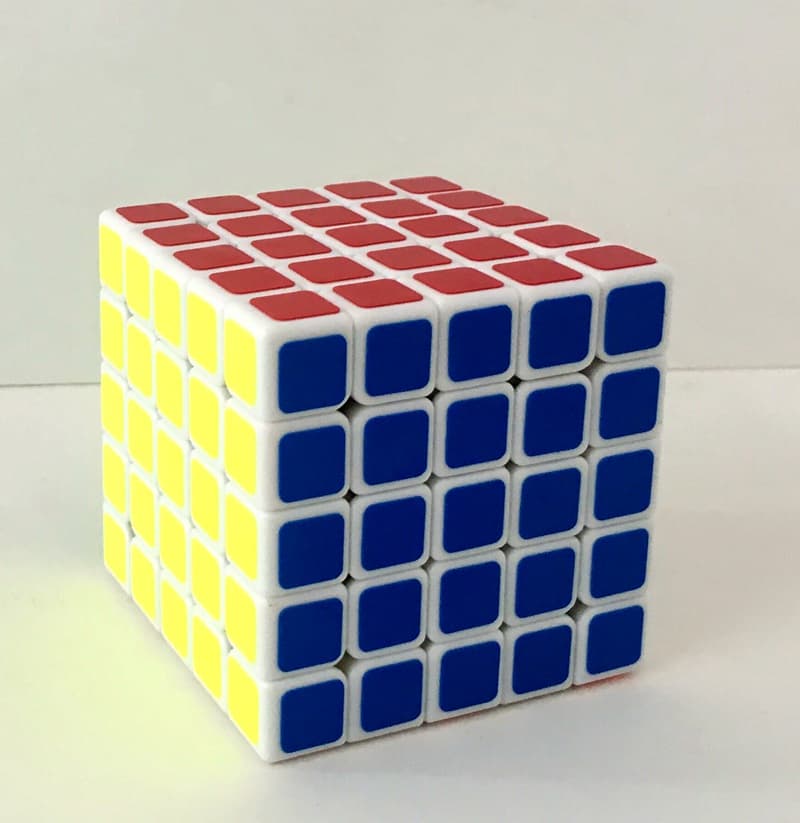 ShengShou 5x5x5 Linglong - White image 8