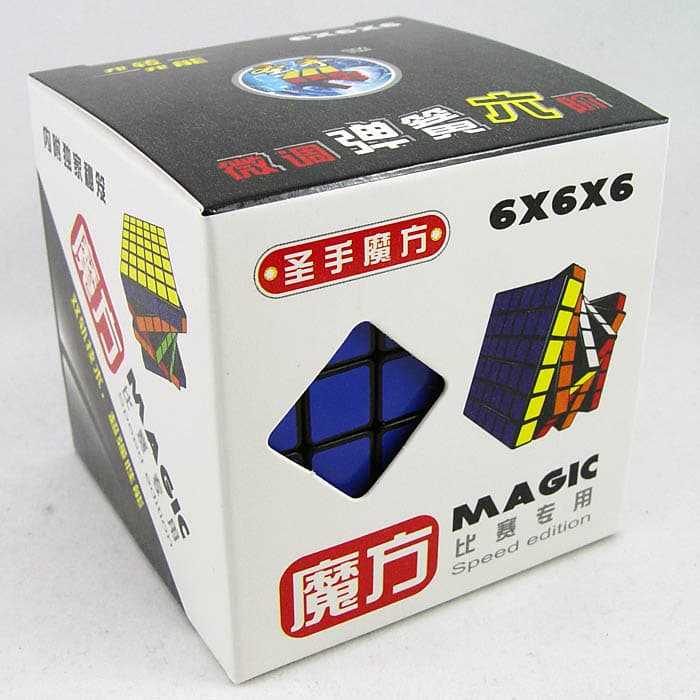 ShengShou 6x6x6 - Black image 4