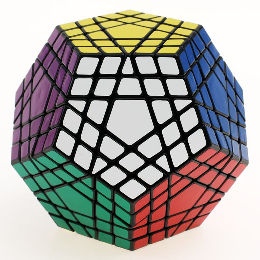 Shengshou Gigaminx Cube Puzzle - Black image 6