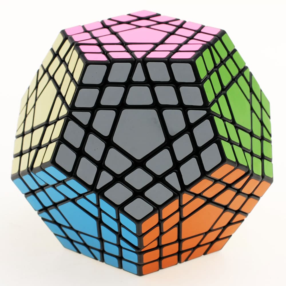 Shengshou Gigaminx Cube Puzzle - Black image 7