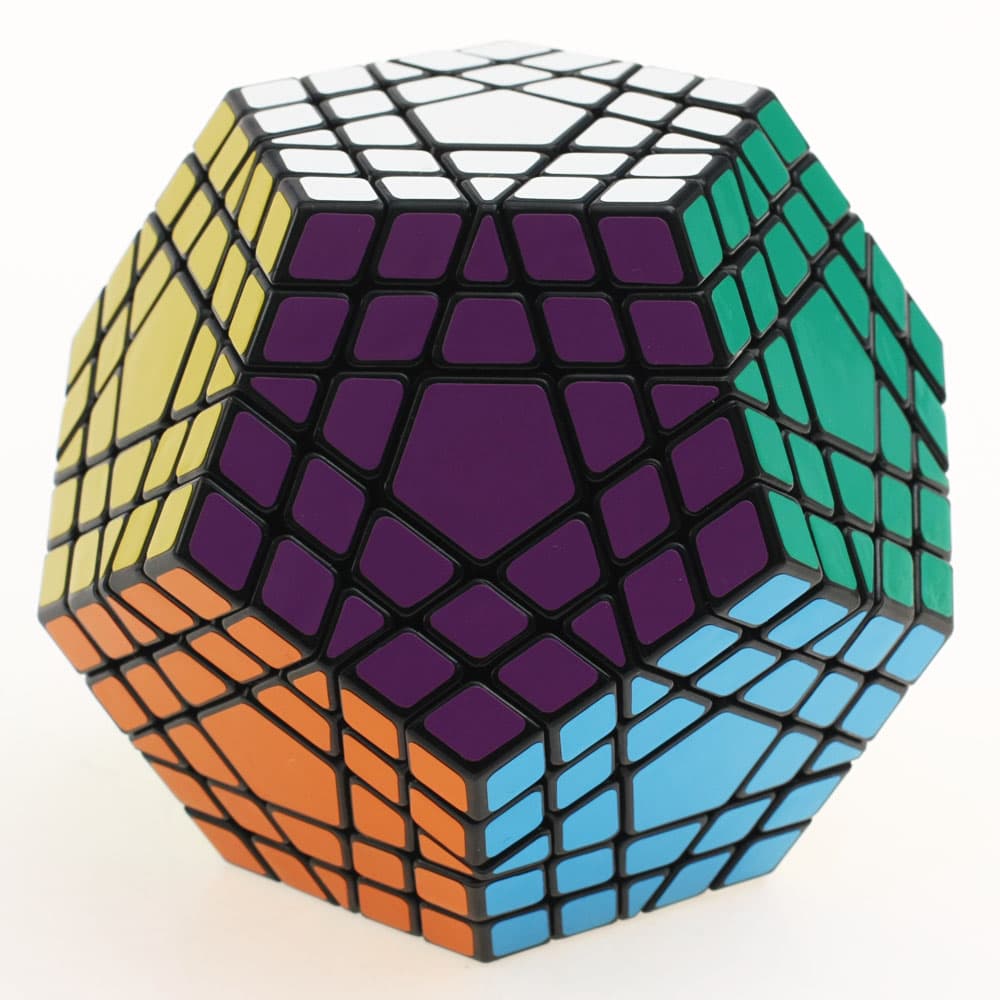 Shengshou Gigaminx Cube Puzzle - Black image 8