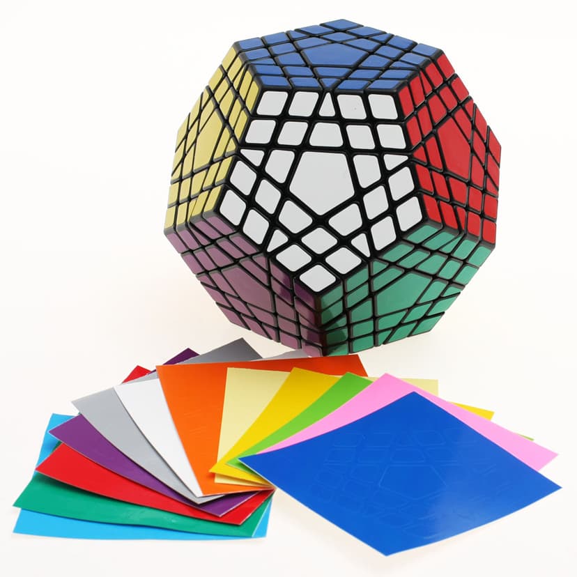 Shengshou Gigaminx Cube Puzzle - Black image 13