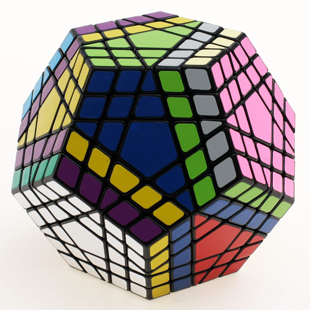 Shengshou Gigaminx Cube Puzzle - Black image 9