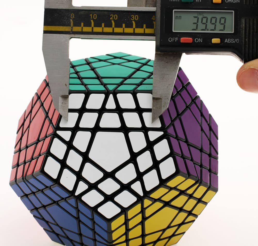 Shengshou Gigaminx Cube Puzzle - Black image 10