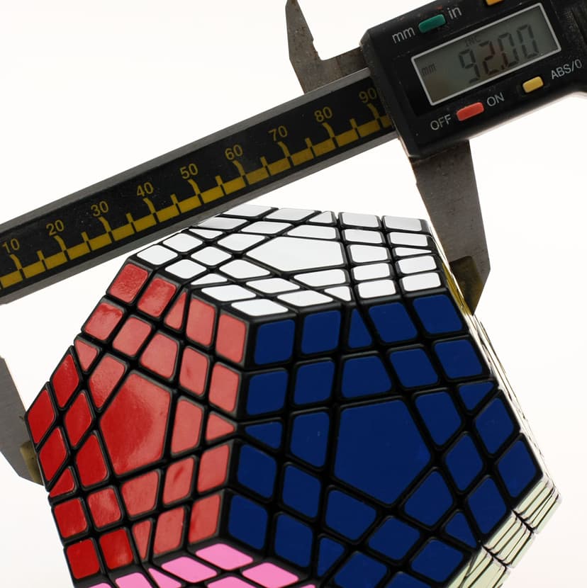 Shengshou Gigaminx Cube Puzzle - Black image 11