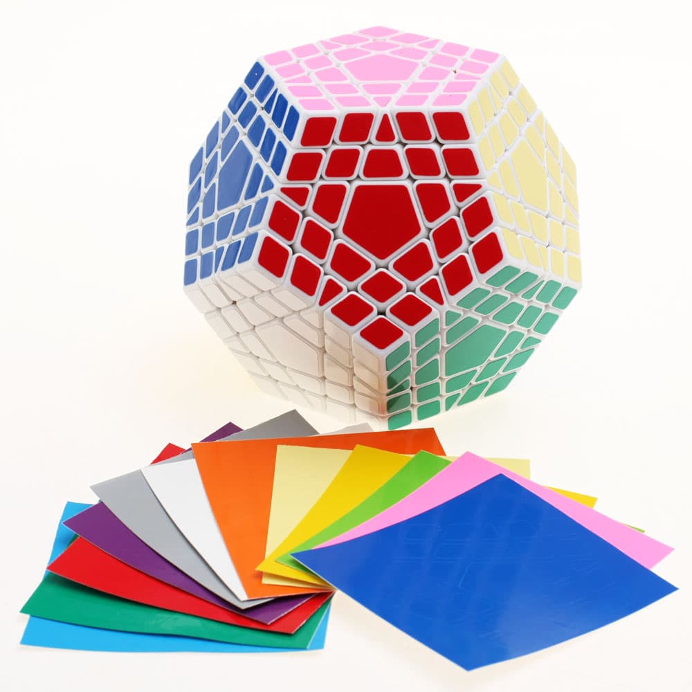 Shengshou Gigaminx Cube Puzzle - White image 4