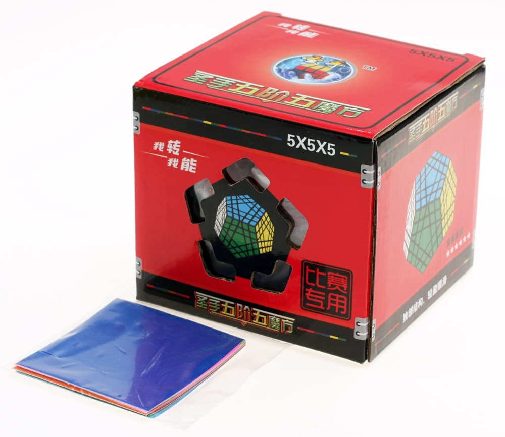 Shengshou Gigaminx Cube Puzzle - White image 5