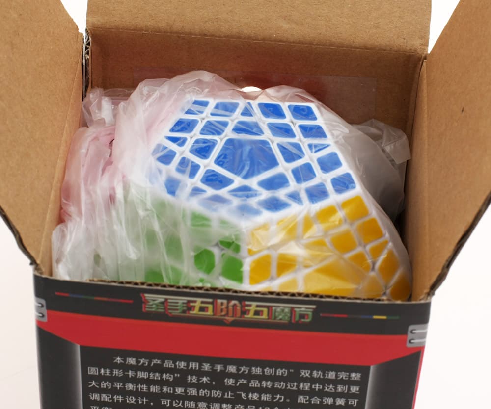 Shengshou Gigaminx Cube Puzzle - White image 6