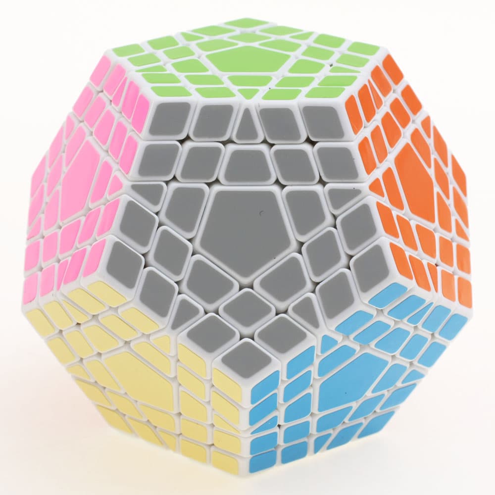 Shengshou Gigaminx Cube Puzzle - White image 8