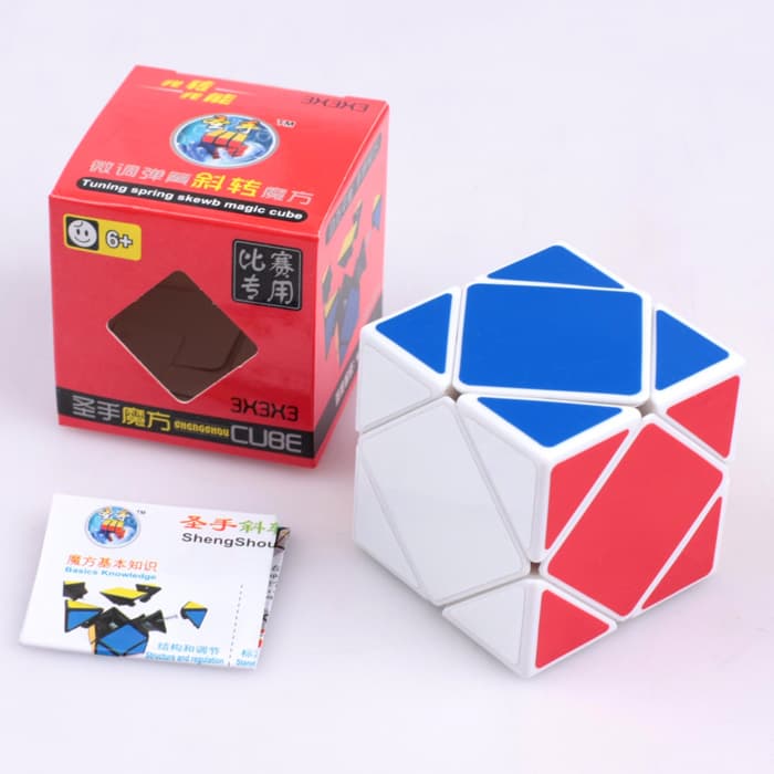 ShengShou Skewb Cube - White image 3
