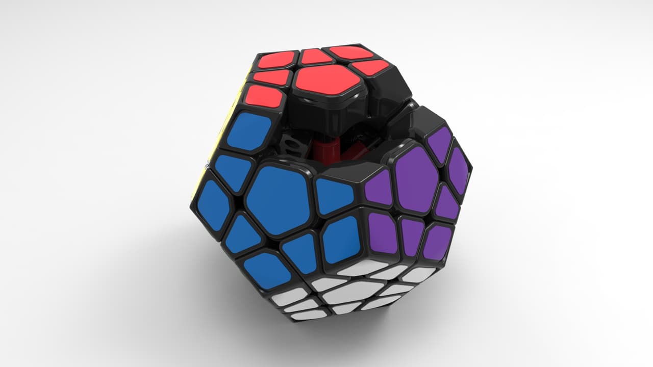 ShengShou Aurora Megaminx - Black image 11