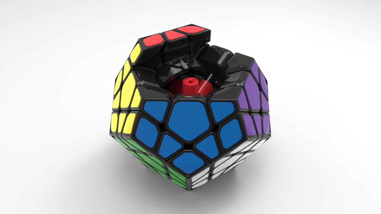 ShengShou Aurora Megaminx - Black image 12