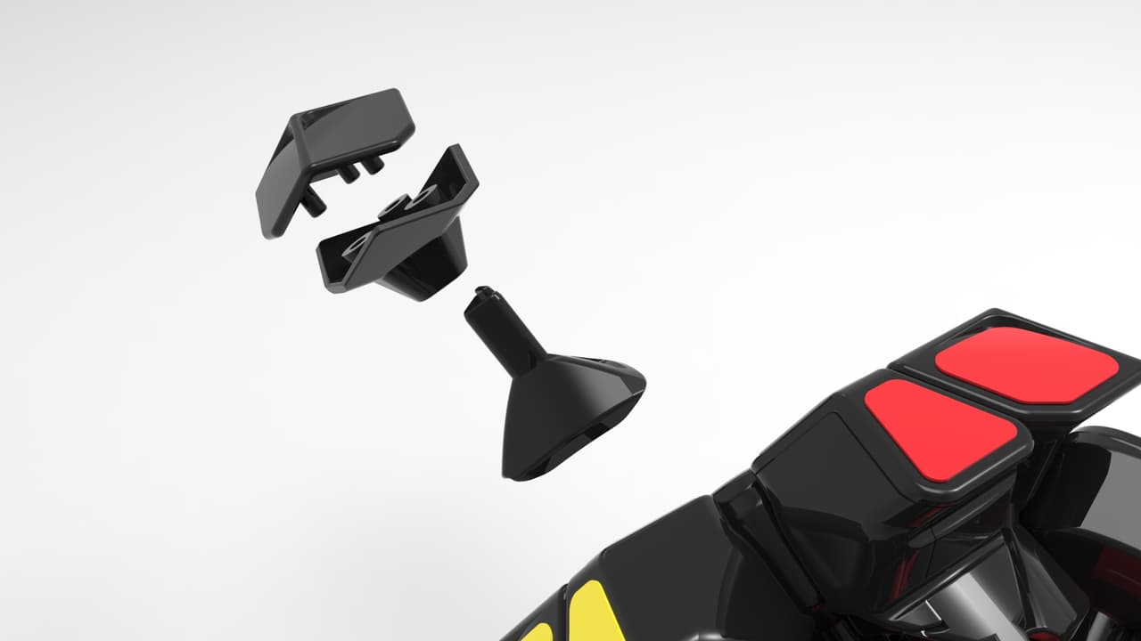 ShengShou Aurora Megaminx - Black image 14