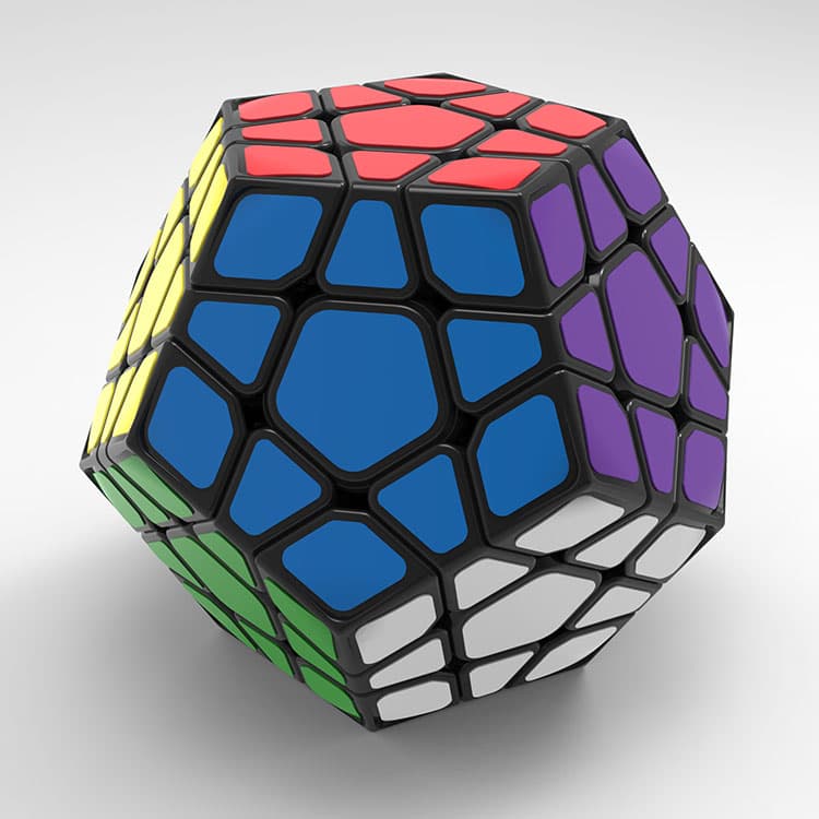 ShengShou Aurora Megaminx - Black image 15