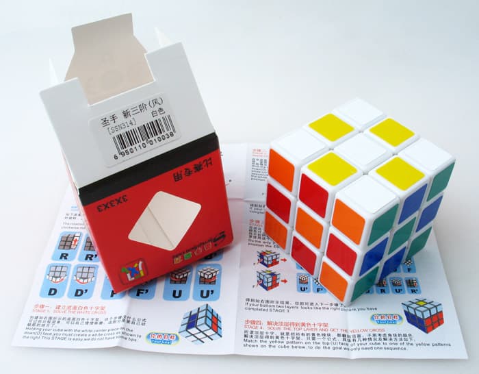 ShengShou 3x3x3 Wind-Feng - White image 8
