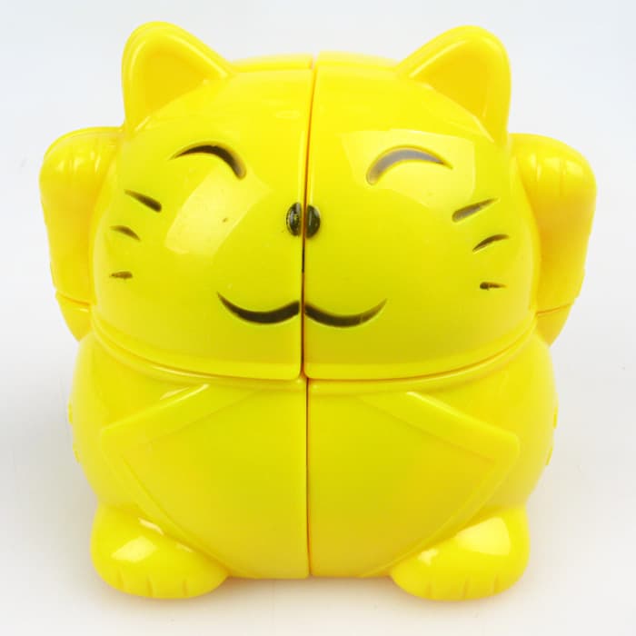 YJ Fortune Cat 2x2 (Yellow) image 1