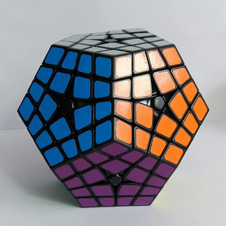 Shengshou Kilominx Cube Puzzle - Black image 4