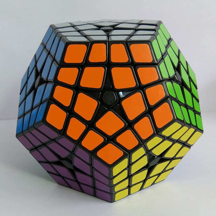 Shengshou Kilominx Cube Puzzle - Black image 6