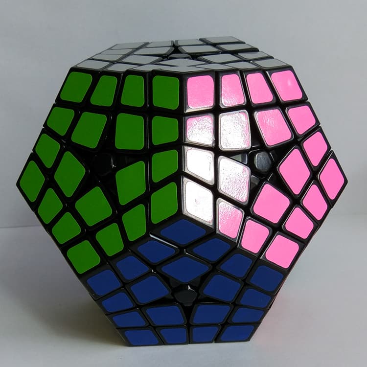 Shengshou Kilominx Cube Puzzle - Black image 9