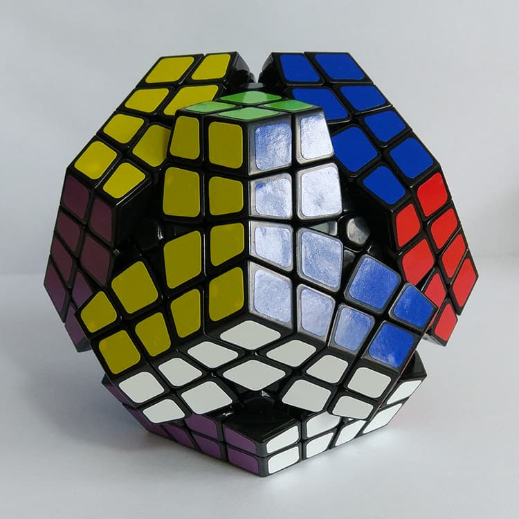 Shengshou Kilominx Cube Puzzle - Black image 11