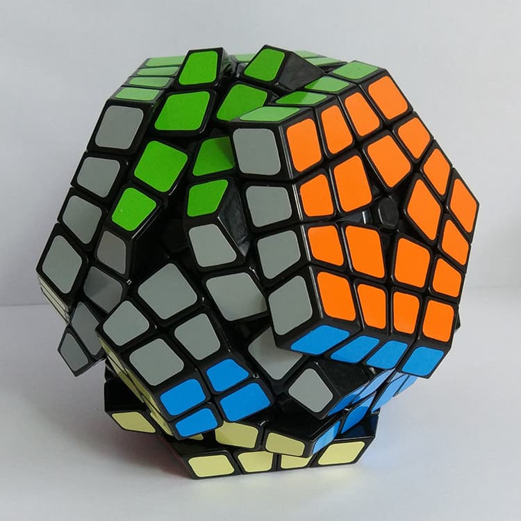 Shengshou Kilominx Cube Puzzle - Black image 13