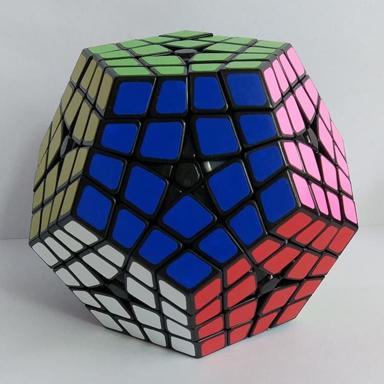 Shengshou Kilominx Cube Puzzle - Black image 16