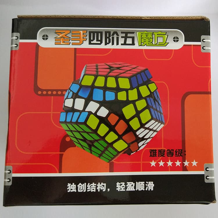 Shengshou Kilominx Cube Puzzle - Black image 27