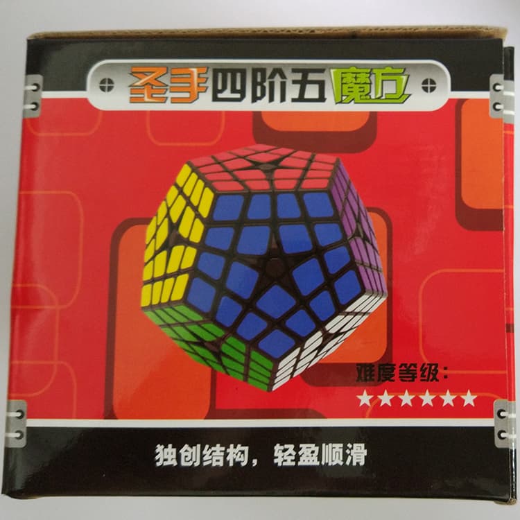 Shengshou Kilominx Cube Puzzle - Black image 29